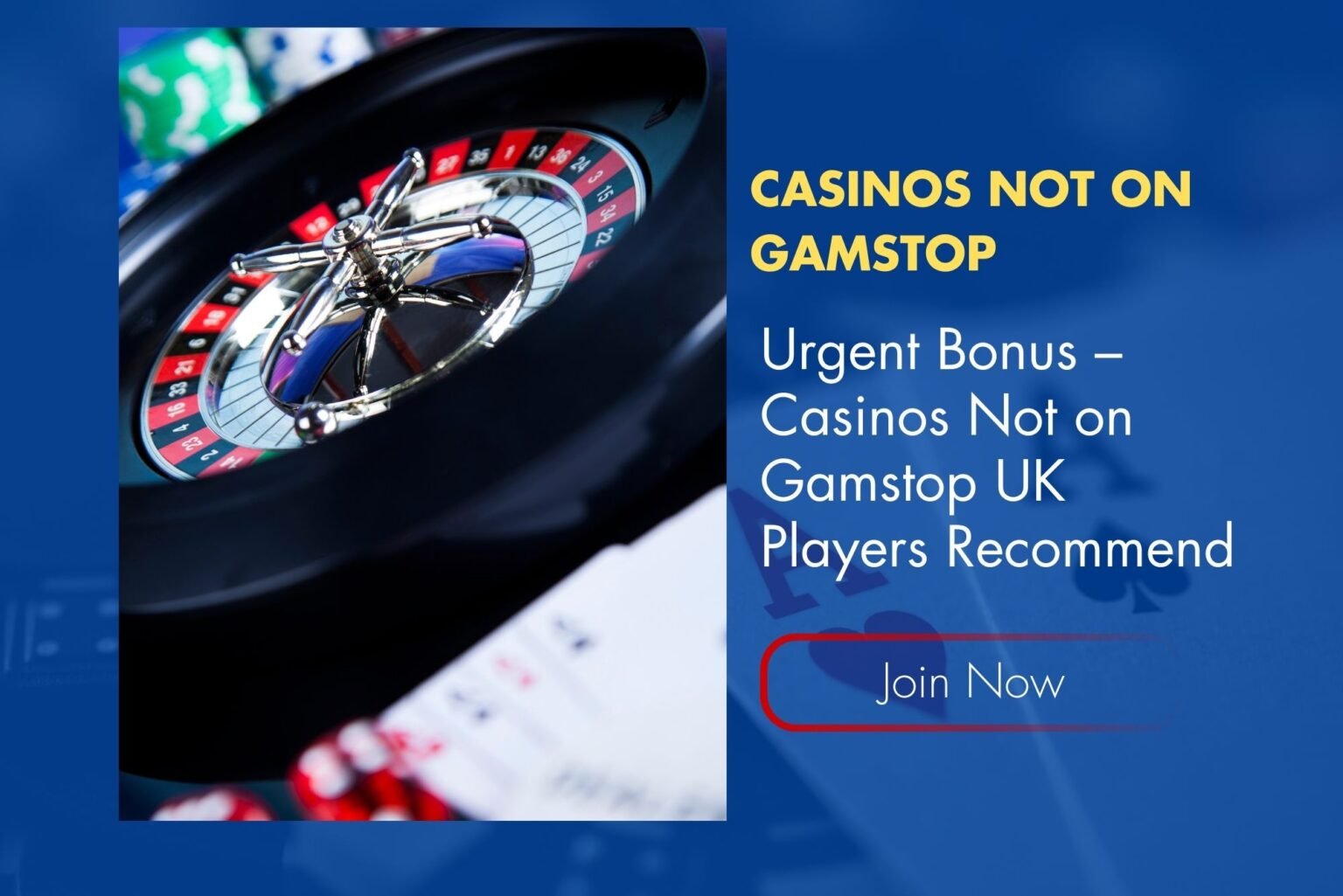 Urgent Bonus – Casinos Not on Gamstop UK Players Recommend