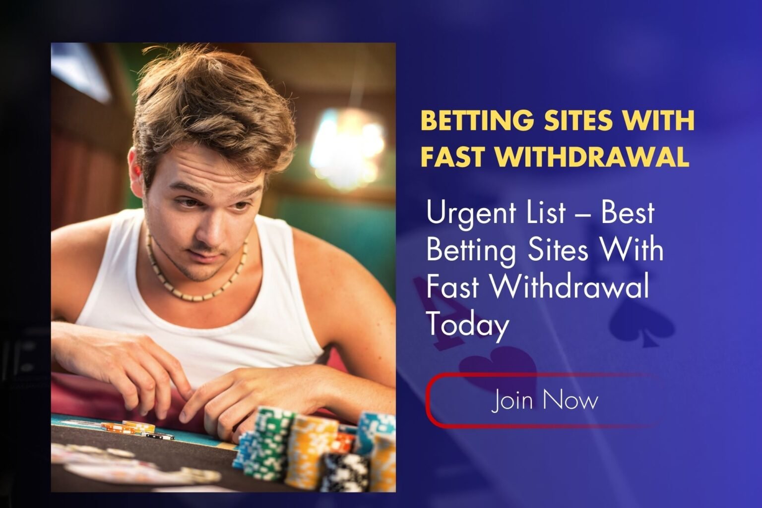 Urgent List – Best Betting Sites With Fast Withdrawal Today
