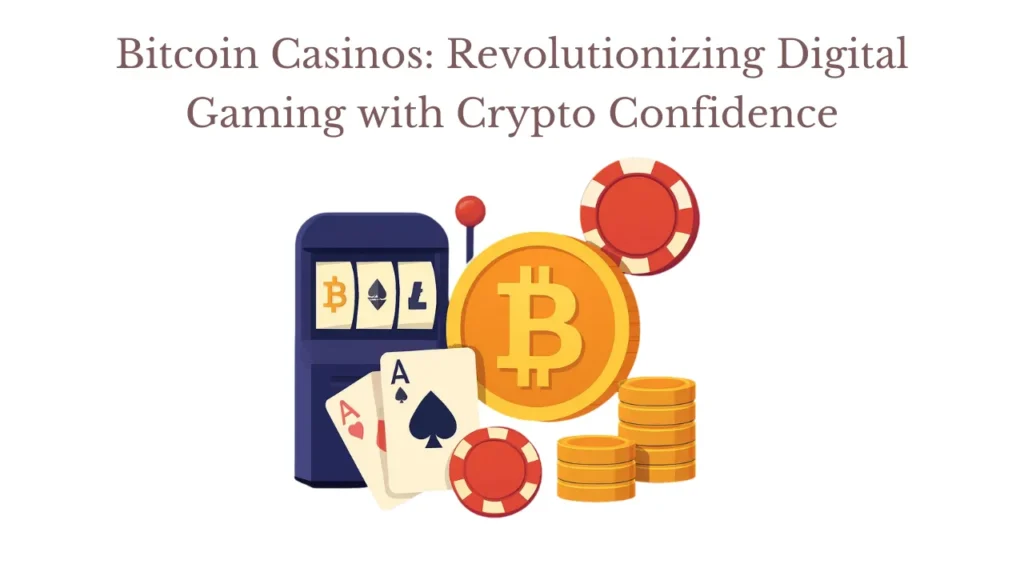Bitcoin Casinos: Revolutionizing Digital Gaming with Crypto Confidence Bitcoin Casinos: Revolutionizing Digital Gaming with Crypto Confidence