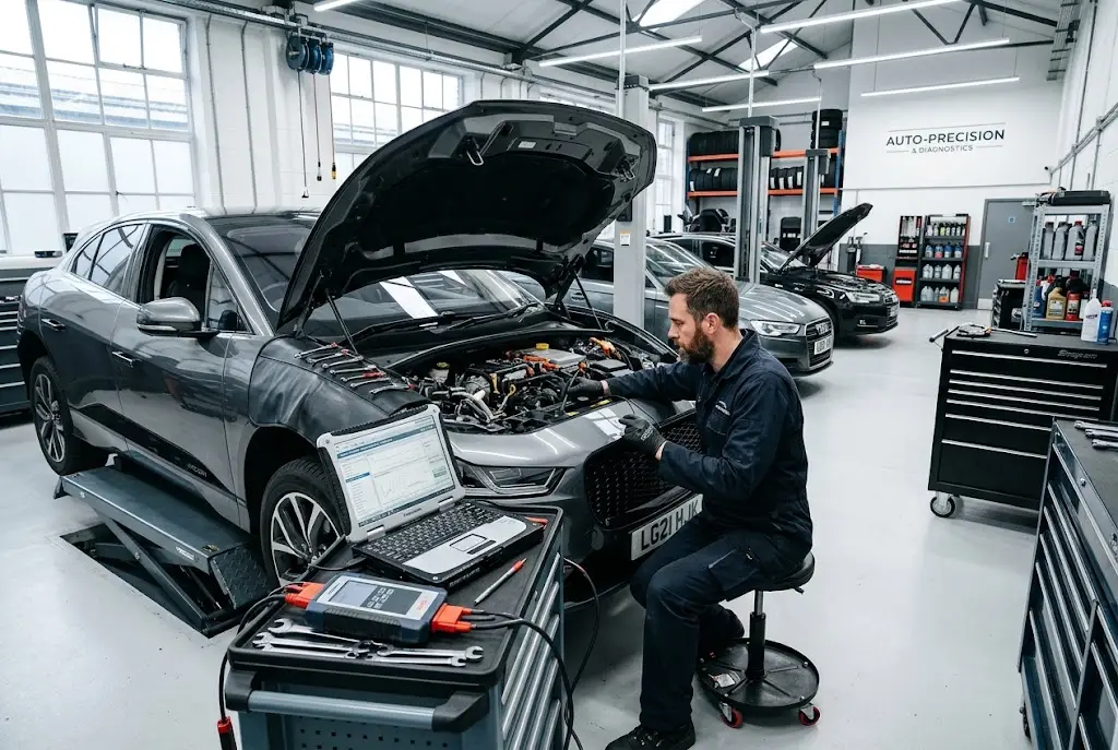 Auto Repair Services: A Guide for UK Drivers Auto repair services being carried out by a professional mechanic in a UK workshop